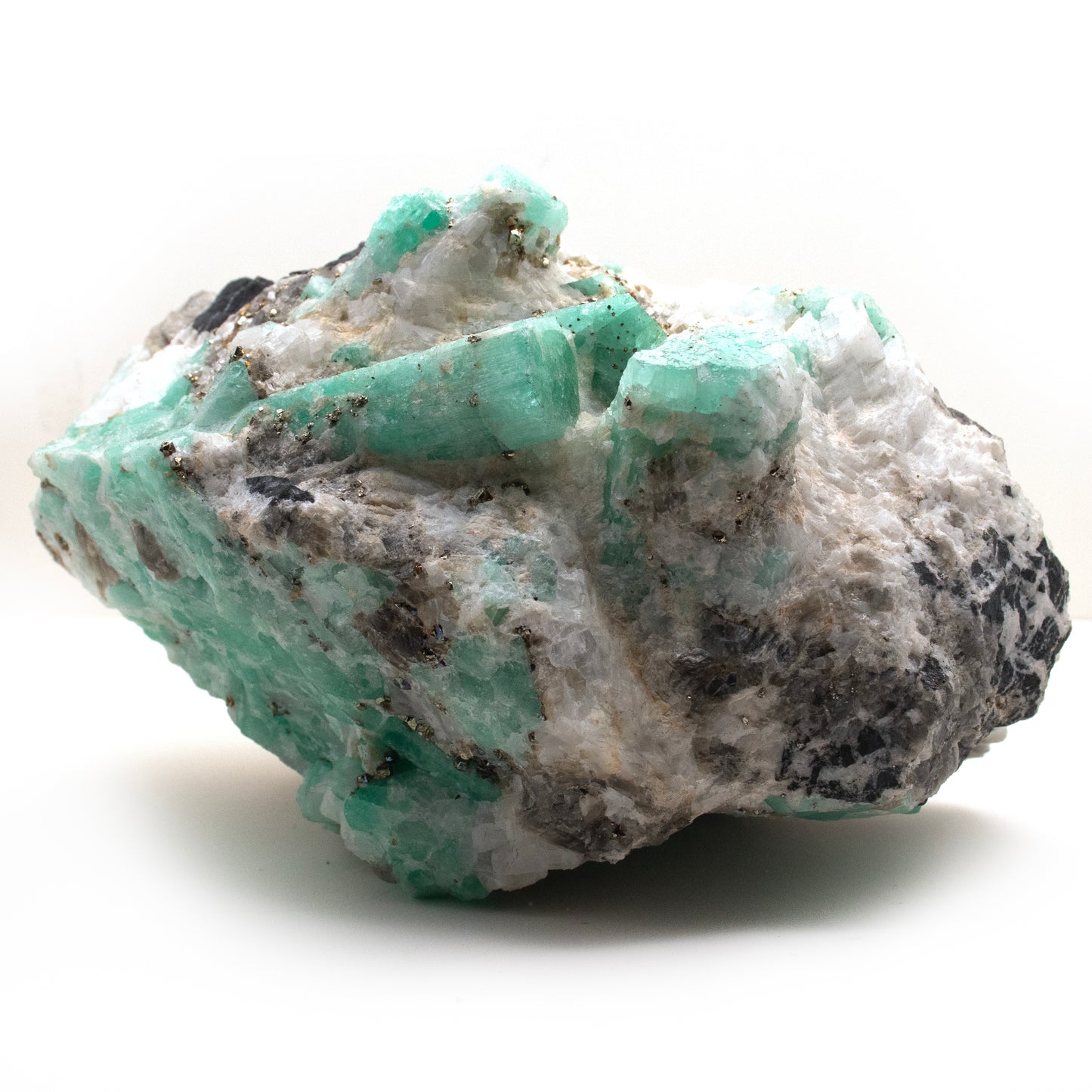 Natural Emerald extracted from the Muzo mine in Colombia