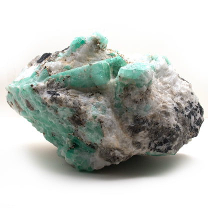 Natural Emerald extracted from the Muzo mine in Colombia
