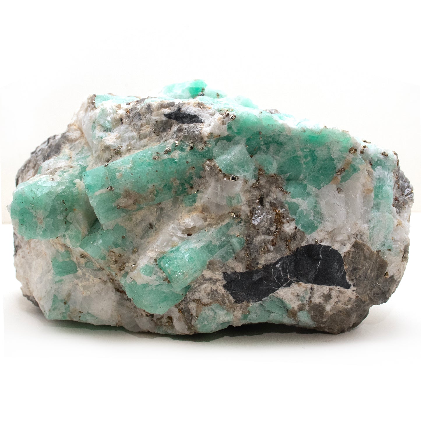 Natural Emerald extracted from the Muzo mine in Colombia