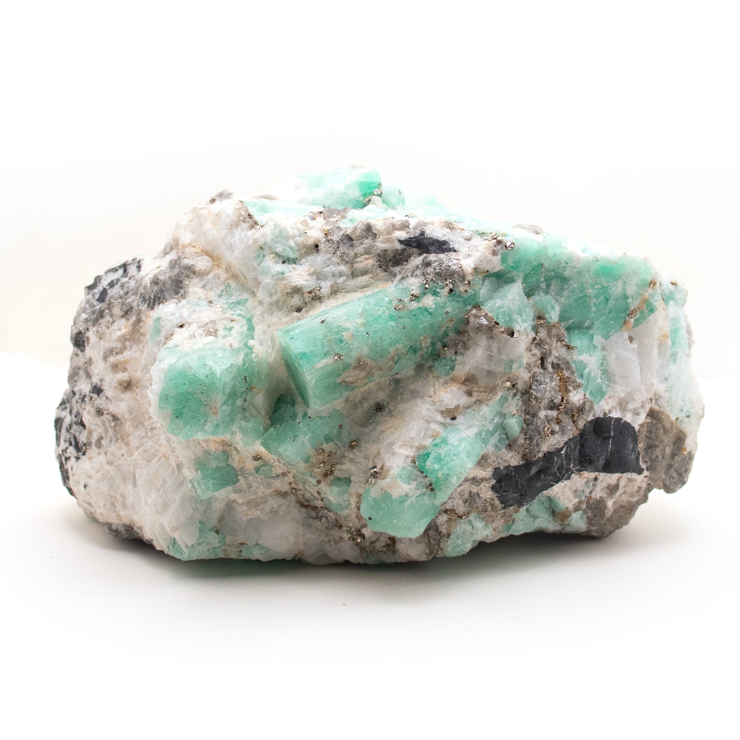 Natural Emerald extracted from the Muzo mine in Colombia