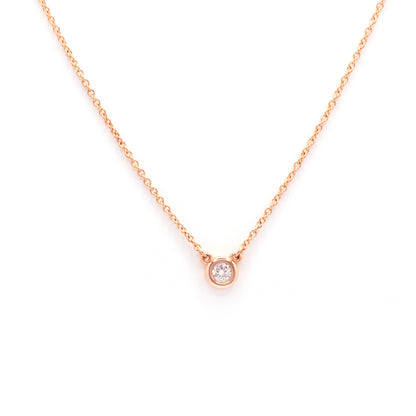 Tiffany & Co. 18K Rose Gold Elsa Peretti 0.10ct Diamond by The Yard