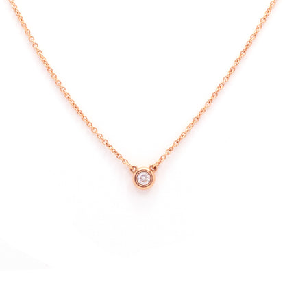 Tiffany & Co. 18K Rose Gold Elsa Peretti 0.10ct Diamond by The Yard
